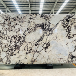 Are there any sustainable practices or certifications associated with marble slab production in China?